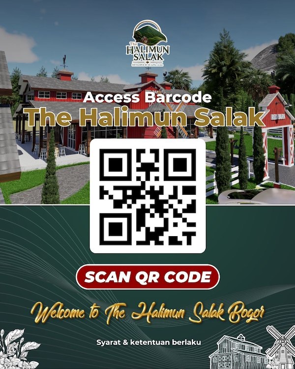Barcode The Halimun Salak